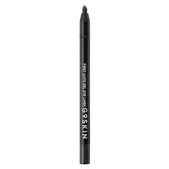 Гелевый карандаш для глаз G9Skin First Auto Gel Eye Liner - 02 Glitter Black