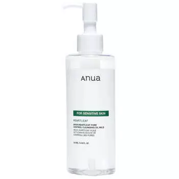Гидрофильное масло для чувствительной кожи Anua Heartleaf Pore Control Cleansing Oil Mild