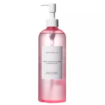 Лёгкое гидрофильное масло для тусклой кожи Graymelin Fresh Cherry Blossom Cleansing Oil