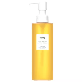 Легкое гидрофильное масло с кактусом Huxley Cleansing Oil Deep Clean Deep Moist