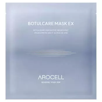 Гидрогелевая маска с ботулиническим пептидом и коллагеном Arocell Botulcare Mask EX
