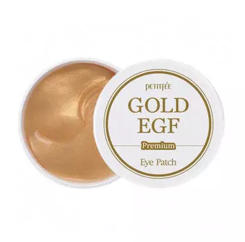 Гидрогелевые патчи для век с золотом и EGF Petitfee Premium Gold & EGF Eye Patch