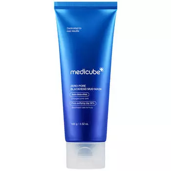 Глиняная маска для глубокого очищения пор medicube Zero Pore Blackhead Mud Mask