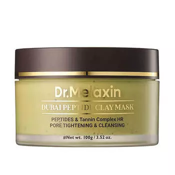 Глиняная маска для очищения пор с EGF Dr.Melaxin Dubai Peptide Clay Mask