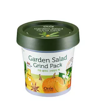 Глиняная маска для яркости тона кожи Ottie Garden Salad Grind Pack