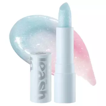 Веганский кристальный бальзам для губ с блёстками Unleashia Glacier Vegan Lip Balm 02 Blue Lagoon