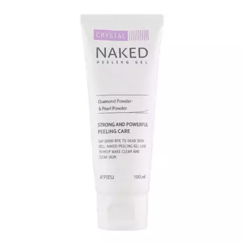 Интенсивный пилинг-гель для лица с алмазной пудрой A'Pieu Naked Peeling Gel Crystal