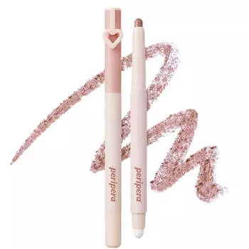 Карандаш для глаз с кистью Peripera Mood In Shade Eye Stick P05 Gleaming Desert