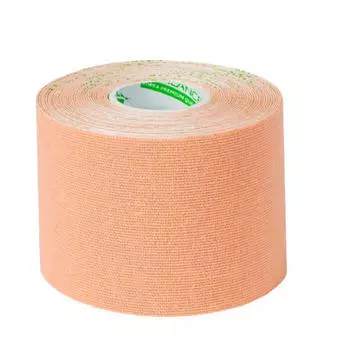 Кинезио тейп для лица из хлопка BB Face Tape™ 5см*5м - бежевый