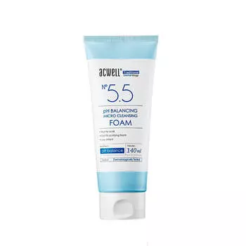Балансирующая пенка для умывания Acwell pH Balancing Micro Cleansing Foam