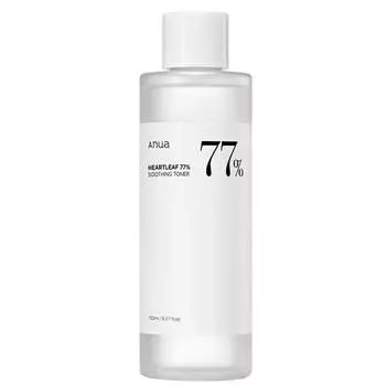 Балансирующий тоник на основе хауттюйнии Anua Heartleaf 77% Soothing Toner 150 мл