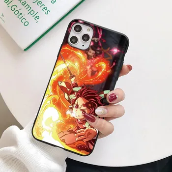 Demon Slayer Kimetsu Case For Samsung Galaxy Note 8 9 10 Pro 20 S8 S9 S10e S20 Lite S21 FE S22 Ultra S10 Plus M31 M32 M52 Coque Note 20 5G