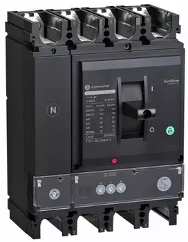 Автоматический выключатель в литом корпусе Systeme Electric SPC400F40023L3DF SYSTEMEPACT CCB400 36KA 3P3D S2.3 400A рычаг