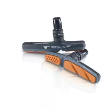 Колодки тормозные BARADINE ABS-02V для V-brake, резьбовые, 72мм, трёхслойный компаунд, ABS-02V