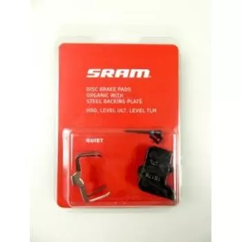 Колодки тормозные SRAM AVID DISC BRAKE, LEVEL Ultimate and TLM, HRD, organic pad, ind. packed, A249840