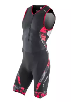 Комбинезон для триатлона Orca 226 Kompress Race suit, черный/красный, 2018