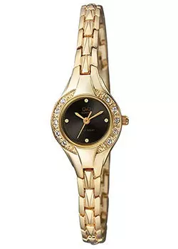 Японские наручные женские часы Q&amp;Q F621J002. Коллекция Elegant