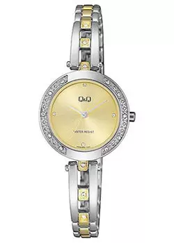 Японские наручные женские часы Q&amp;Q F639J400. Коллекция Elegant