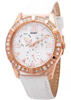 Японские наручные женские часы Orient SX07006W. Коллекция Lady Rose