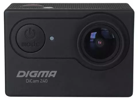 Экшн-камера Digma DiCam 240 черный (DC240)