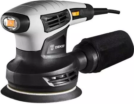 Эксцентриковая шлифовальная машина Deko DKG400-125 (063-2203)