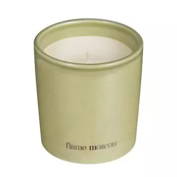Свеча в фарфоре flame "Ines", с хлопковым фитилем