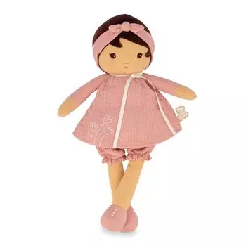 Текстильная кукла Kaloo "Amandine", в розовом костюме, серия "Tendresse de Kaloo", 40 см