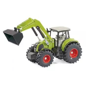 Трактор SIKU "Claas Axion 850", с погрузчиком