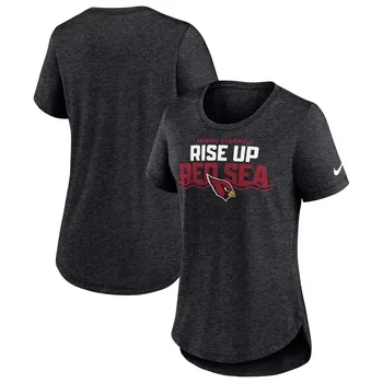 Женская футболка Nike Heather Black Arizona Cardinals Local Fashion Tri-Blend Nike