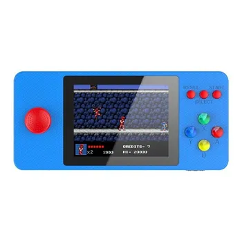 Портативная игровая консоль K9 3D Rocker Retro, 500 классических игр FC, экран 2,4/2,8 дюйма, портативная батарея 800 мАч, поддержка ТВ и двух игроков 14*6.5*2cm,2.4inch-single чёрный