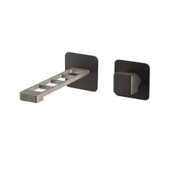 Смеситель Webert One-X OX830611441 для раковины черный матовый