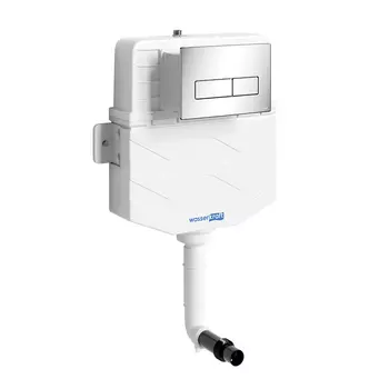 Смывной бачок скрытого монтажа WasserKRAFT Aller 10TLT.031.ME.CH03