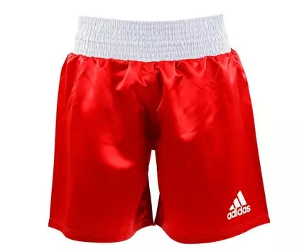 Шорты боксерские Adidas Multi Boxing Shorts красные adiSMB01