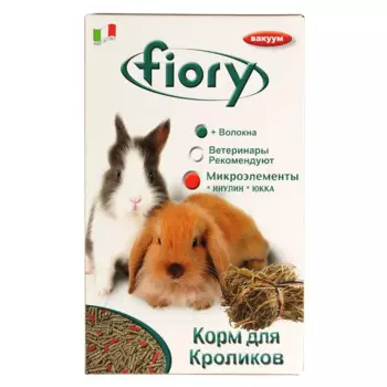 Fiory Pellettato Корм для кроликов гранулированный, 850 г