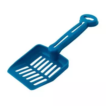 Georplast Совок для туалета 26x10см синий