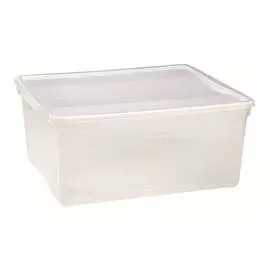 Ящик универсальный с крышкой Restola 433247201 18л (400х335х170) прозрачный