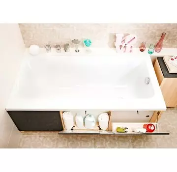 Акриловая ванна Cersanit Smart 170х80 L на ножках