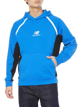 Толстовка с капюшоном NB Athletics Amplified Sweat Hoodie MT21500 Parka Serene Blue XL [New Balance] (СБУ)