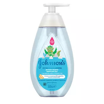 JOHNSON'S BABY Детское жидкое мыло 2в1 для рук и тела Pure Protect