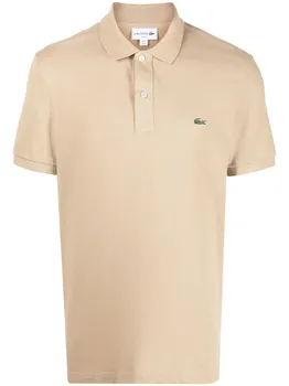 Рубашка поло с аппликацией логотипа Lacoste, нейтральный