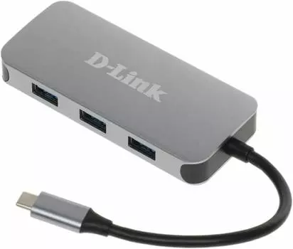 Разветвитель USB 3.0 D-Link DUB-2335 черный (DUB-2335/A1A)