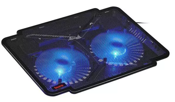 Подставка для ноутбука 14" Buro BU-LCP140-B214 черный (плохая упаковка)