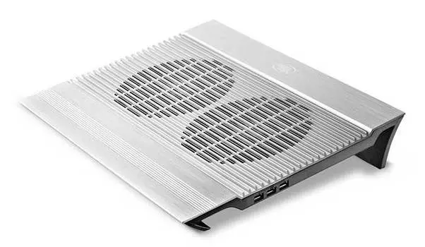Подставка для ноутбука 17" Deepcool N8 серебристый