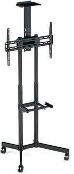 Подставка для телевизора Arm Media PT-STAND-8, 32-80", напольный, фиксированный, черный (10232)
