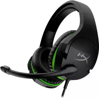 Проводная гарнитура HyperX Cloud Stinger черный/зеленый (hx-hscsx-bk/ww)