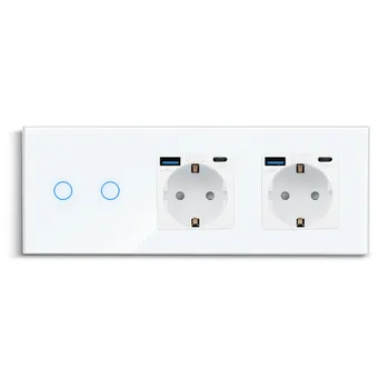 Розетка Bingoelec с USB Type-C