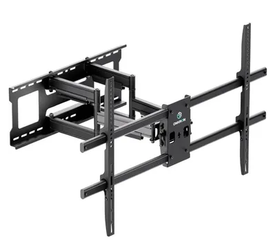 Кронштейн ONKRON 2058634 для телевизора M10 черный 42"-110" макс.100кг настенный поворотно-выдвижной и наклонный