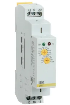 Реле задержки выключения IEK ORT-B1-ACDC12-240V ORT 1 контакт 12-240В AC/DC