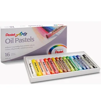 Набор масляной пастели Pentel 16 цв, в картонной коробке