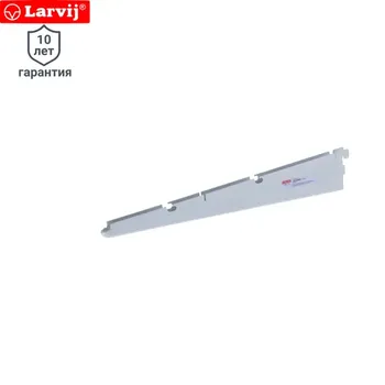 Кронштейн для полок Larvij 43.4 см нагрузка до 50 кг цвет белый